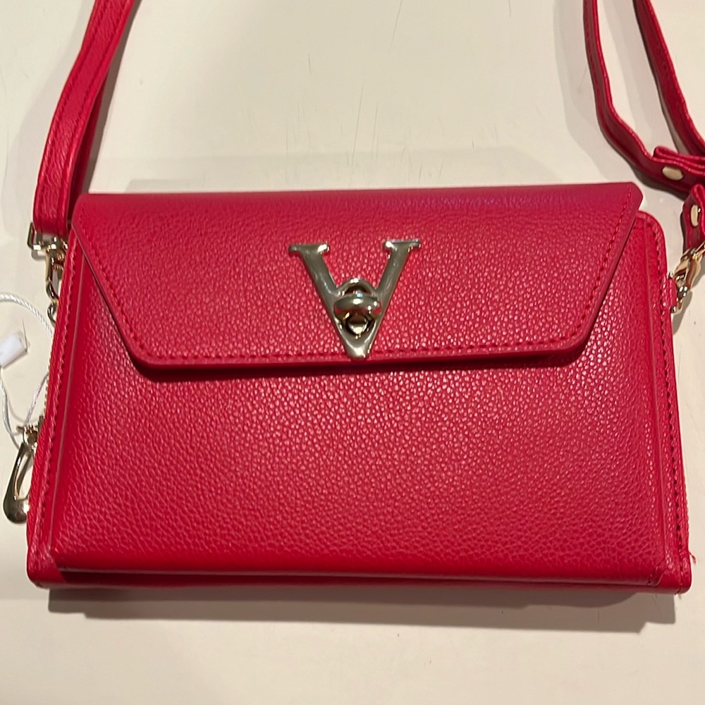 NWOT Red Crossbody
